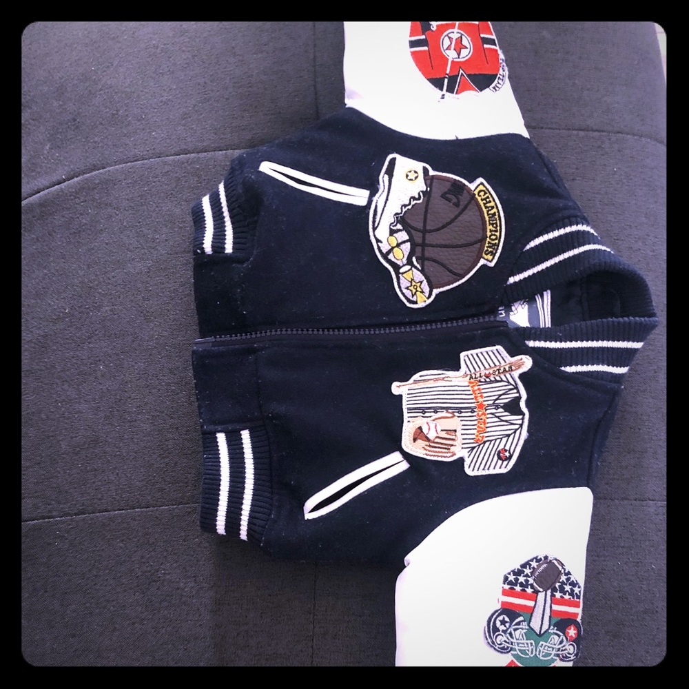 Baby Letterman sports jacket